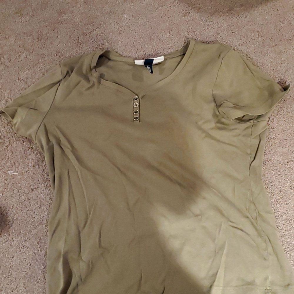 Karen scott short sleeve xl